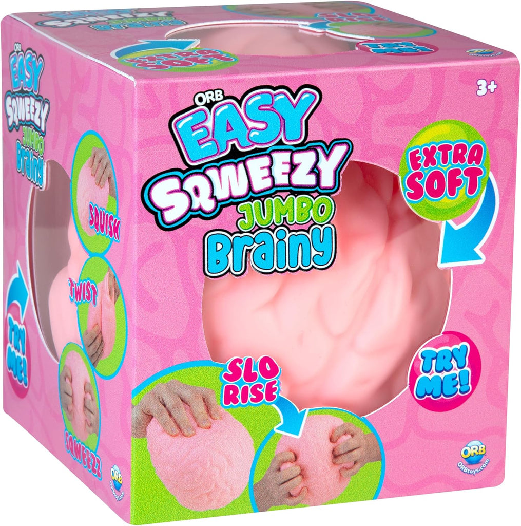 ORB Easy Sqweezy Jumbo Brainy - Slow Rise Brain - Brand New IN STOCK!