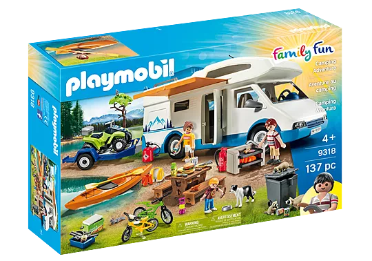 Playmobil #9318 Camping Adventure - Brand New!