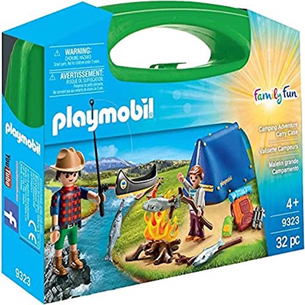 Playmobil #9323 Camping Adventure Carry Case - Brand New!