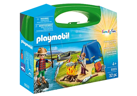 Playmobil 9323 Camping Adventure Carry Case - Brand New!