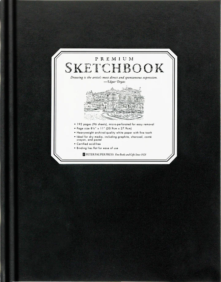 Peter Pauper Premium Sketchbook Large - Brand New!