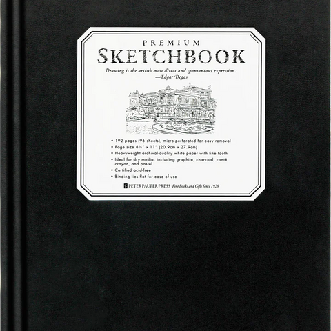 Peter Pauper Premium Sketchbook Large - Brand New!