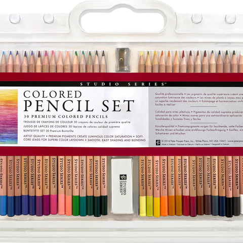 Peter Pauper Press Studio Series Colored Pencil Set - Brand New!