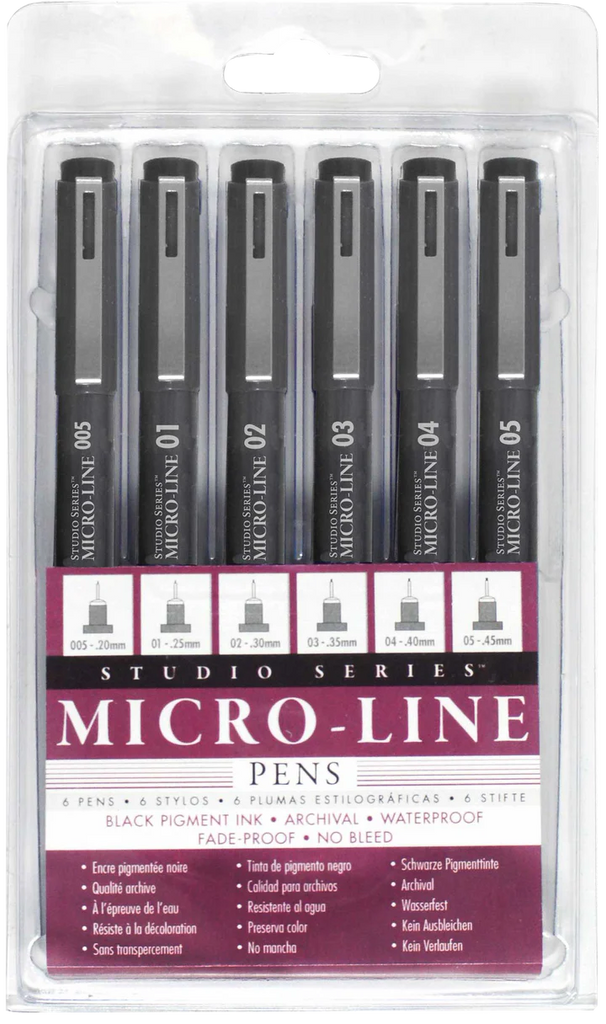 Peter Pauper Press Studio Series Micro-Line Pens Set - Brand New!