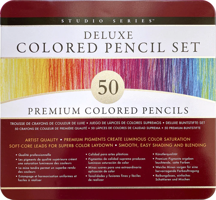 Peter Pauper Press Studio Series Colored Pencil Set - Brand New!