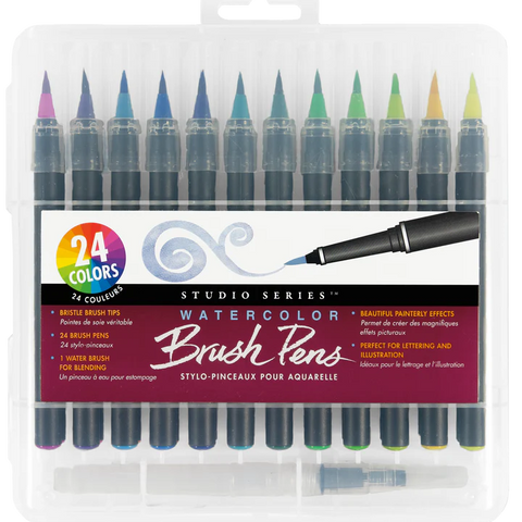 Peter Pauper Press Studio Series Watercolor Brush Pens - Brand New!