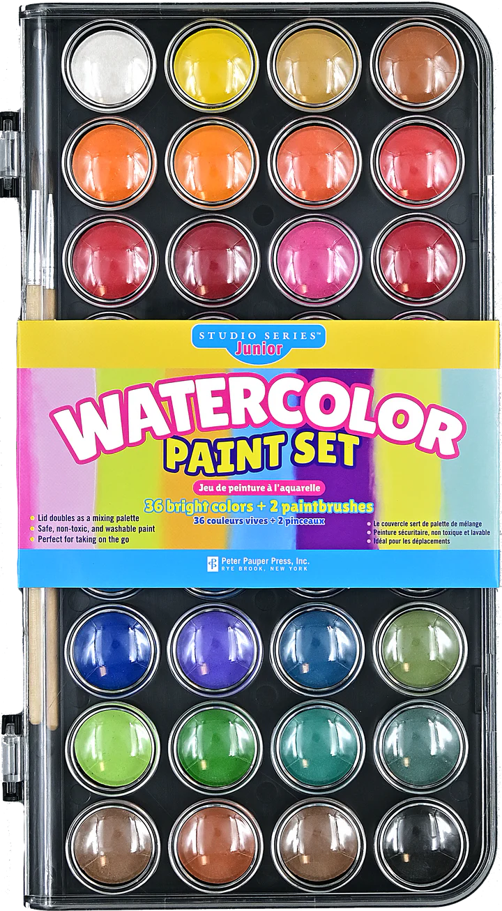 Peter Pauper Press Studio Series Junior Watercolor Paint Set - Brand New!