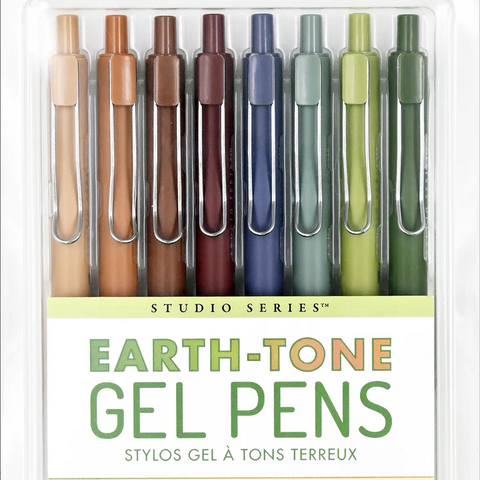 Peter Pauper Press Earth-Tone Gel Pens - Brand New!