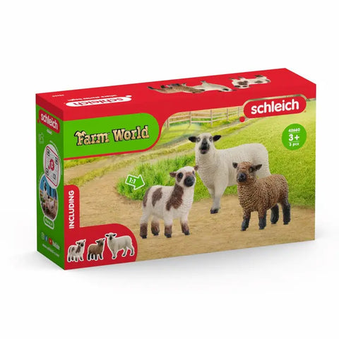 Schleich #42660 Sheep Friends Playset - Brand New!