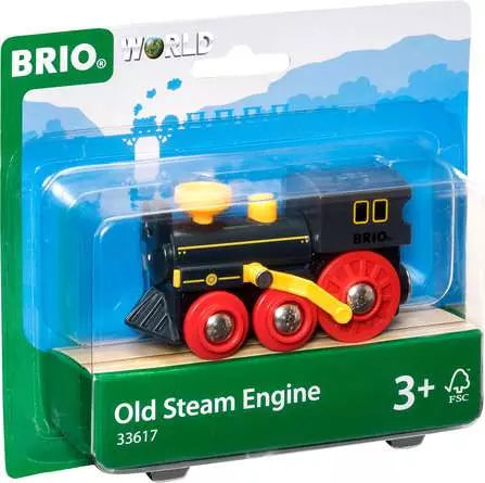 BRIO #33617 Old Steam Engine - Brand New!