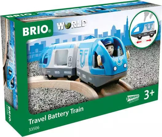 BRIO #33506 Travel Battery Train - Brand New!