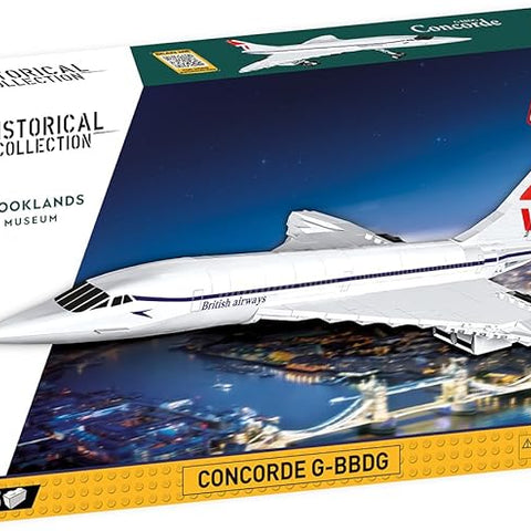 COBI TOYS #1917 Brooklands Museum G-BBDG Concorde Turbojet Plane NEW!