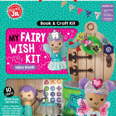 My Fairy Wish Kit by Klutz - Book and Craft Kit