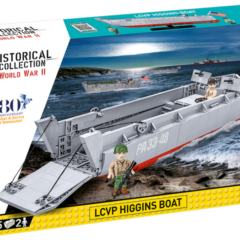 COBI TOYS #4849 LCVP Higgins Boat Landing Craft NEW!