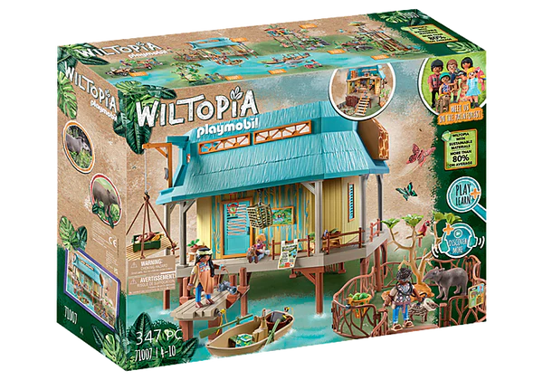 Playmobil #71007 Wiltopia Animal Care Station - Brand New!