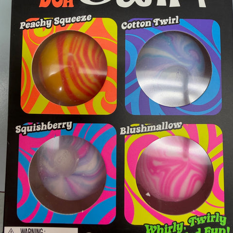 Nee-Doh MPTSWND Teenie Swirl Multi-Pack Squishy NEW!