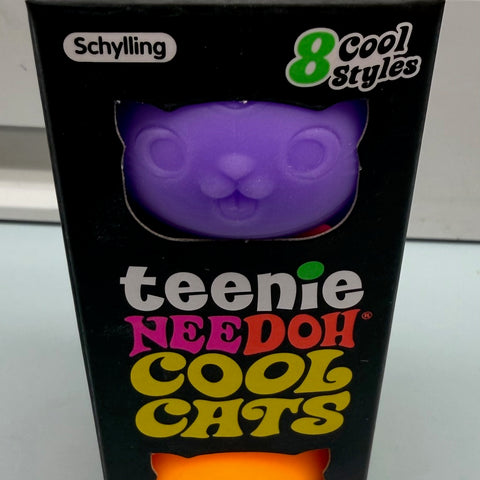 NEE-DOH CCND Teenie Cool Cats Squishy NEW!