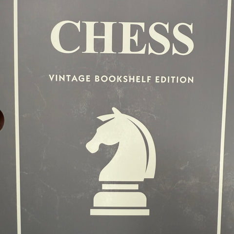 Chess Vintage Bookshelf Edition - Brand New!