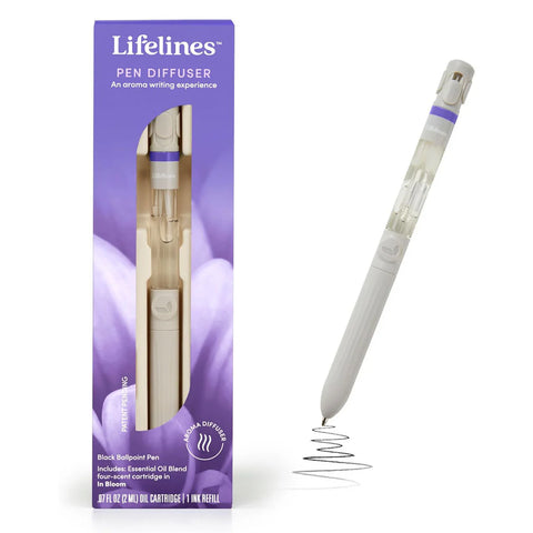 Lifelines Pen Diffuser with Essential Oil Blend - In Bloom #11-2501 - Brand New!