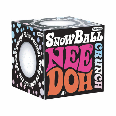 NeeDoh Snow Ball Crunch - Brand New! In Stock!