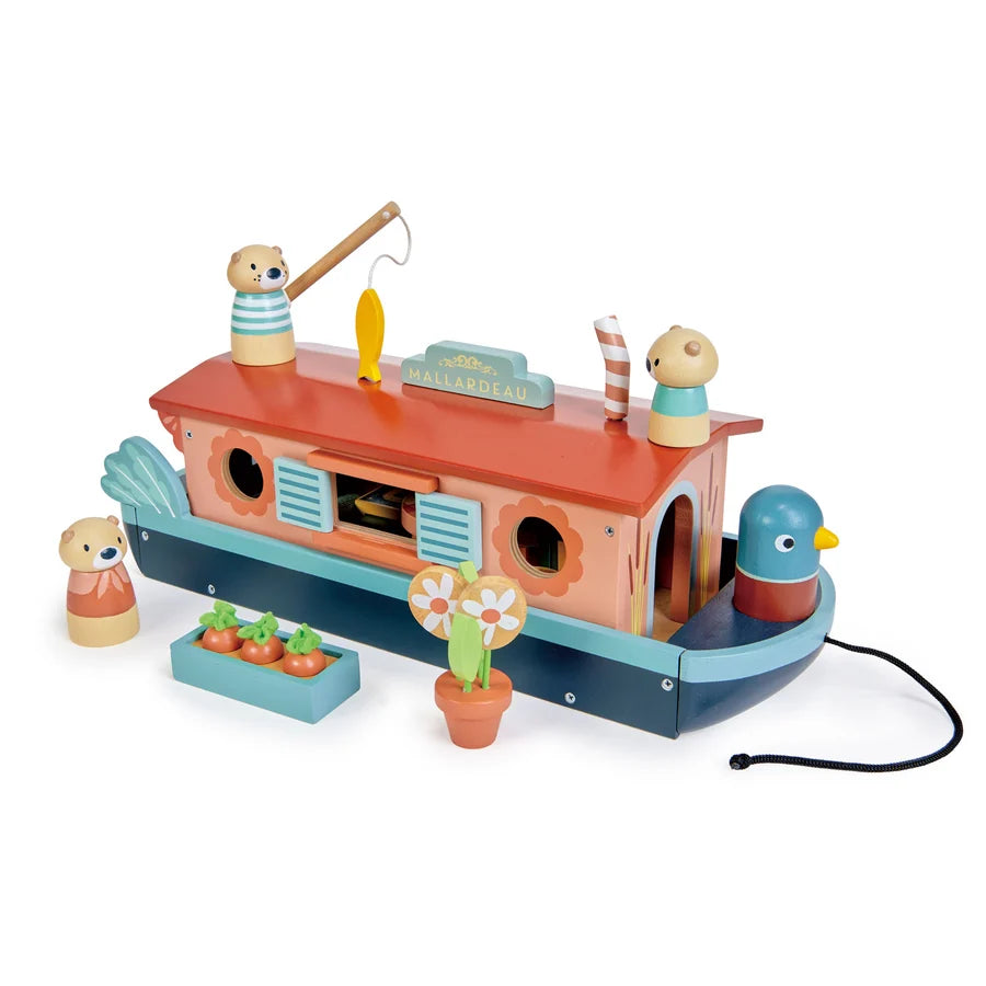 Tender Leaf #TLTO1078 Little Otter Canal Boat - Brand New!