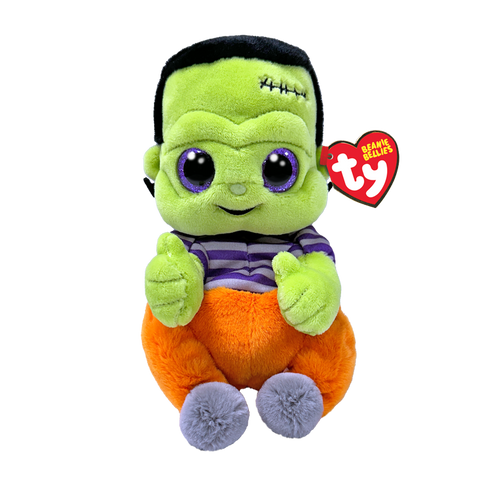 TY Halloween Beanie Bellies - Victor the Green Monster - Brand New!