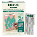 Lifelines FlowArt Dot-by-Letter Landscapes #165008 - Brand New!