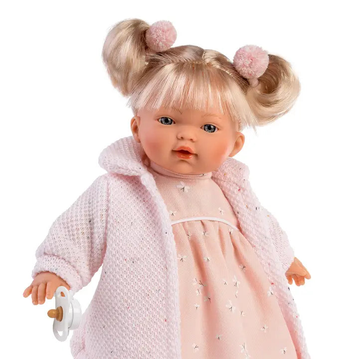 Llorens 13" Soft Body Crying Baby Doll Taylor - Brand New! LL33128