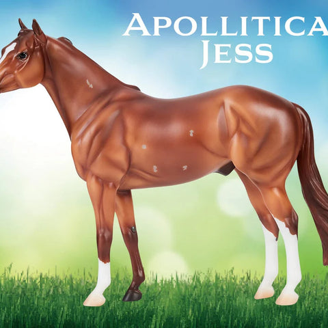 Breyer Traditional #10718 Apollitical Jess | American Quarter Horse Sprinter - Brand New!