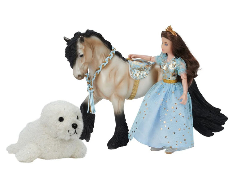 Breyer Traditional Series #10726 Arctic Princess Adventure - 2026 Holiday Play Set - Brand New!