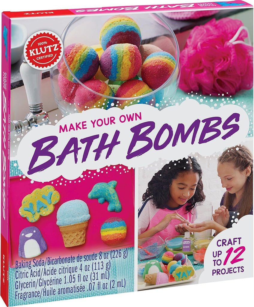 Make Your Own Bath Bombs Activity Kit by Klutz