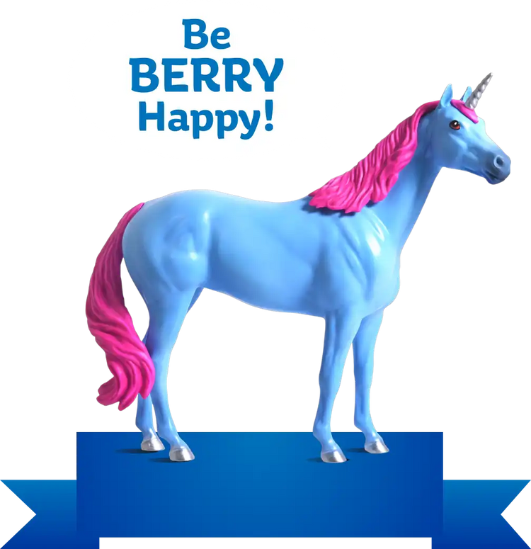Breyer Paddock Pals #7821 - Berry Unicorn - Brand New!