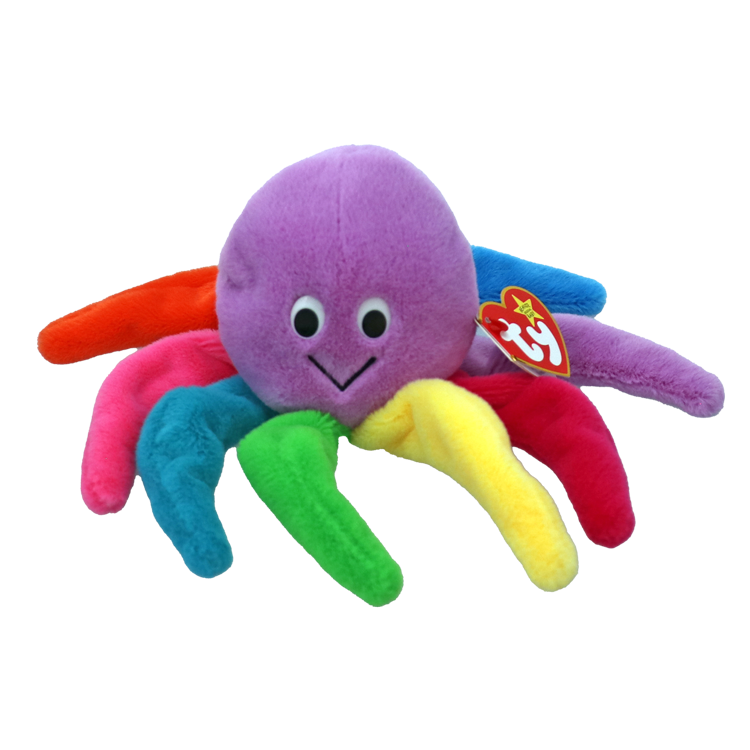 TY Beanie Baby - Blinky the Octopus - Brand New!