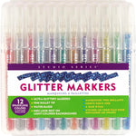 Peter Pauper Press Studio Series Glitter Markers - Brand New!