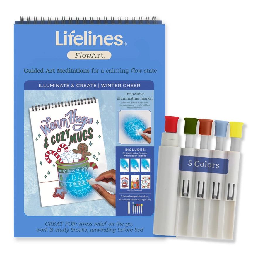Lifelines FlowArt - Illuminate & Create - Winter Cheer #LL-16-3163 - Brand New!