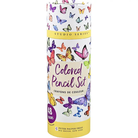 Peter Pauper Studio Series Colored Pencils (Set of 48) - Brand New!