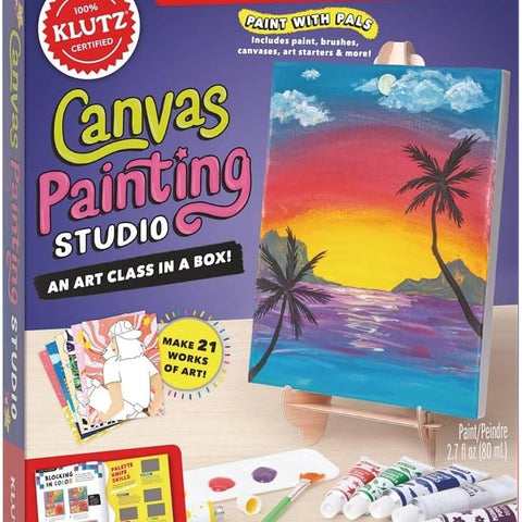 Canvas Painting Studio Craft Kit by Klutz