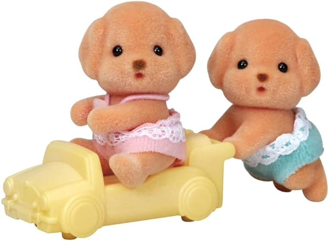 Calico Critters #CC2144 Toy Poodle Twins