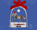 Breyer Holiday #10224 Christmas in Bloom - 2025 Stirrup Ornament - Brand New!