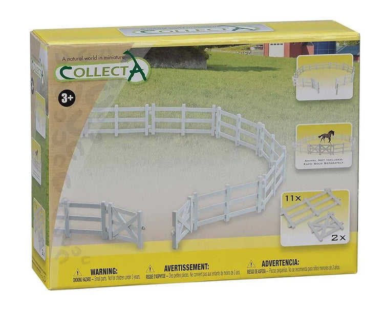 Breyer #89471 CollectA Corral Fence with Gate - Brand New!