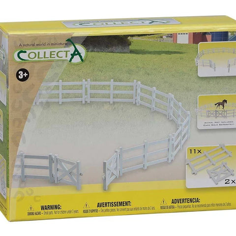 Breyer #89471 CollectA Corral Fence with Gate - Brand New!