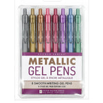 Peter Pauper Studio Series Metallic Gel Pens - Brand New!