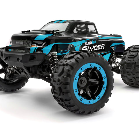 BlackZon Smyter 1/12 4WD Electric Monster Truck - RTR - Blue - Brand New!