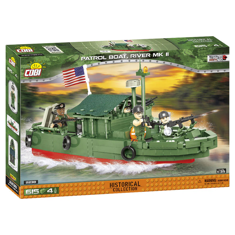 COBI #2238 Patrol Boat River MK II - Brand New!