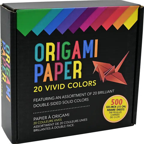 Peter Pauper Press Origami Paper 20 Vivid Colors - Brand New!