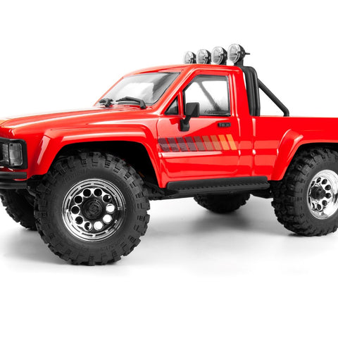 New Red HPI Venture18 Brushed 1985 Toyota Hilux SR5 1/18 RTR 4WD HPI160801