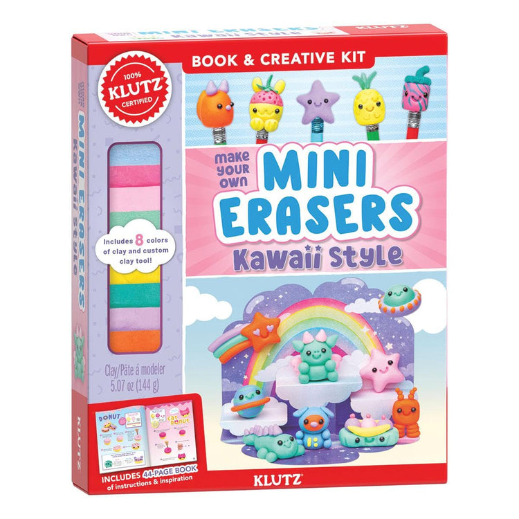 Make Your Own Mini Erasers Kawaii Style Activity Kit by Klutz