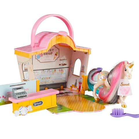 Breyer Lil' Beauties #10425 Sweet Shop Playset - Brand New!