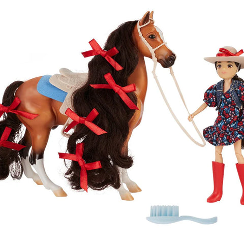 Breyer Freedom Series #10651 Western Rider Nora and Boots the Horse - Brand New!