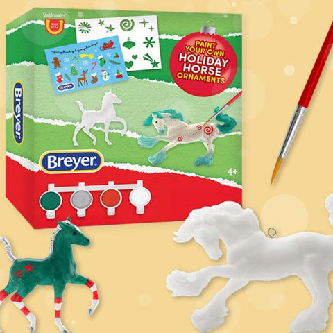 Breyer Craft Kit #10326 Paint Your Own Holiday Horse Ornament Kit - Brand New!